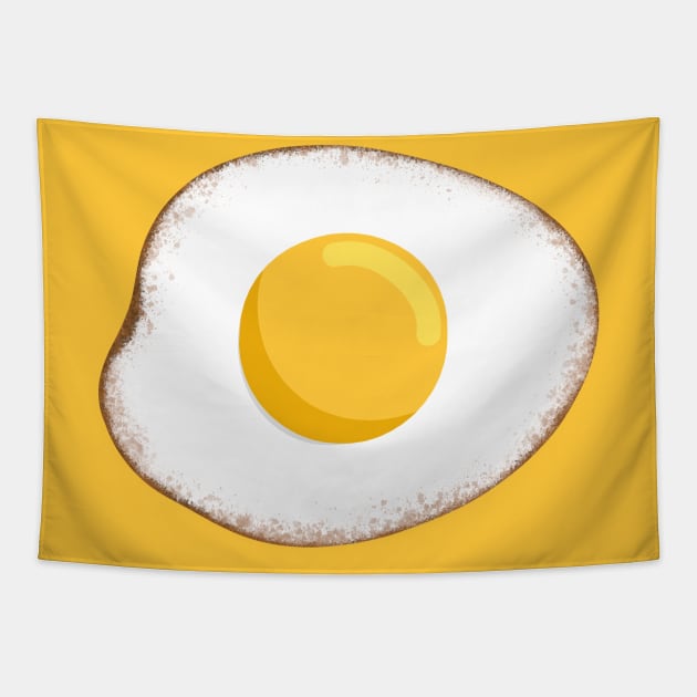 Sunny Side Up Egg Tapestry by PandLCreations