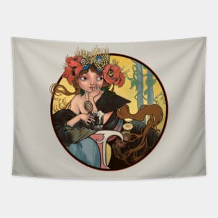 Beer and Mucha - Apparel Tapestry