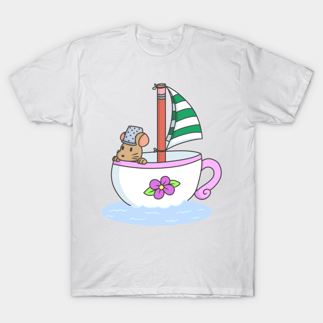 Discover Mouse sailing - Mouse - T-Shirt