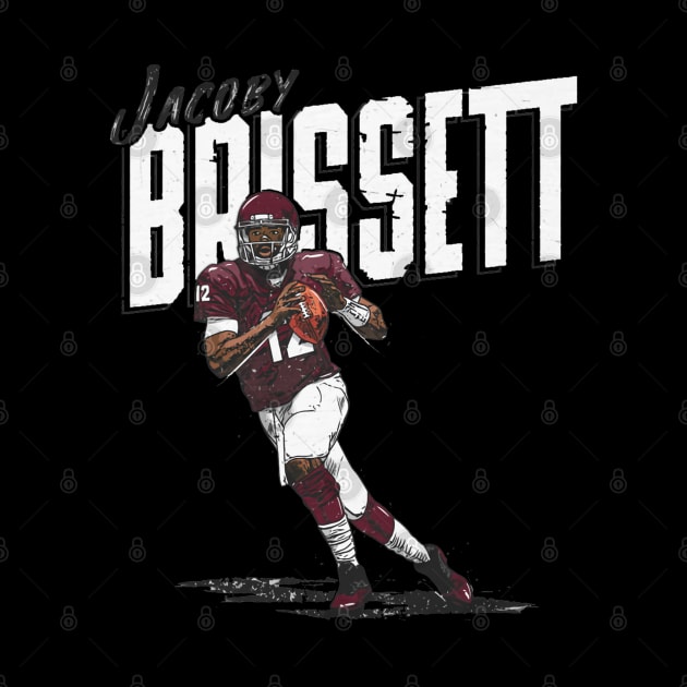 Jacoby Brissett Washington Slant by danlintonpro