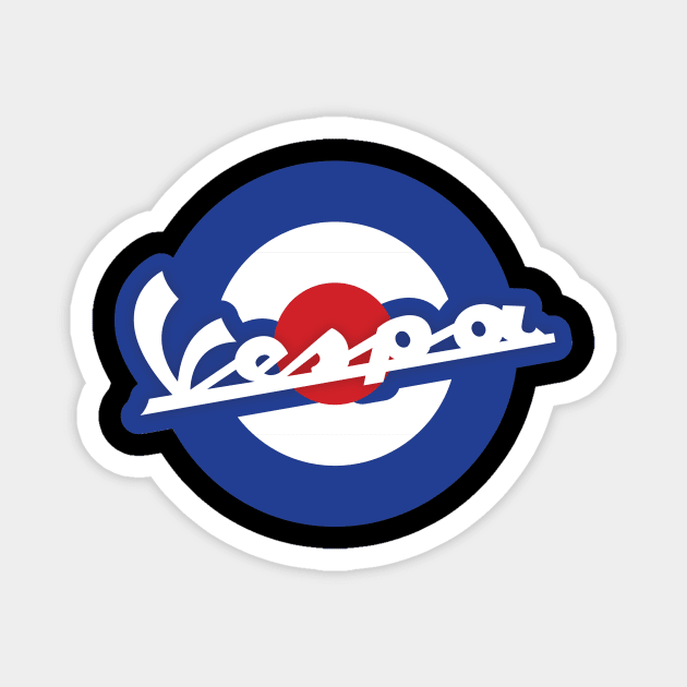 Vespa mod Magnet by robinlund