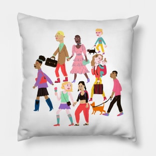 Crowd Pillow