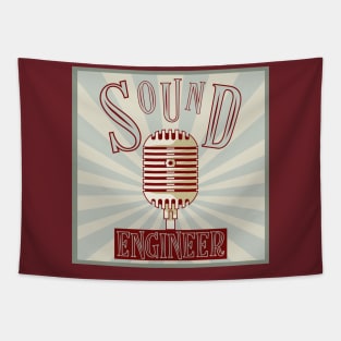 Sound Engineer Tapestry