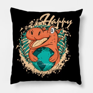 Daddysaurus Papasaurus Pillow