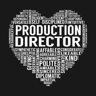 Production Director Heart T-Shirt