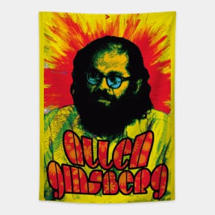 Allen Ginsberg - Howl of the Beat Generation Tapestry