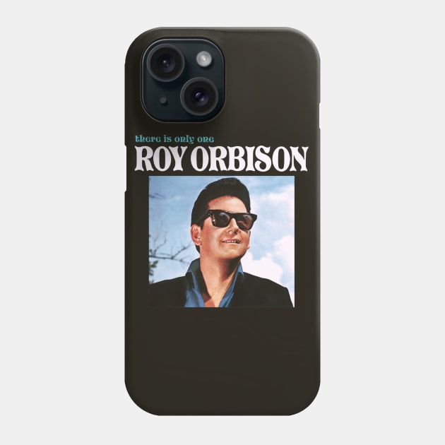 There Is Only One Roy Orbison Original 1965 Phone Case by RafelagibsArt