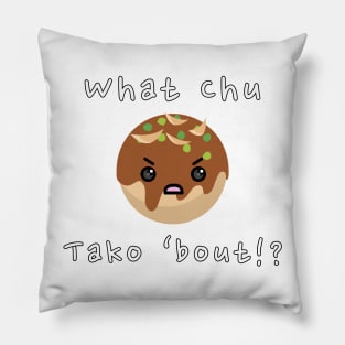 Takoyaki Pun Pillow