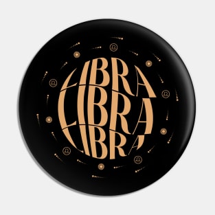 Libra ZODIAC ASTROLOGY Pin