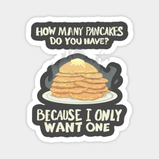 Pancake Question Magnet