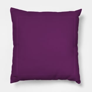 PLAIN SOLID Palatinate Purple Pillow