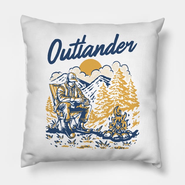 Outlander Pillow by AlexStudio