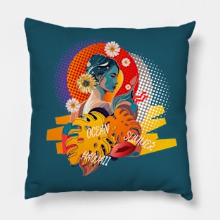 Summer Ocean Hawaii Pillow