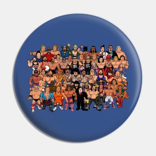 1991 wrestling roster Pin