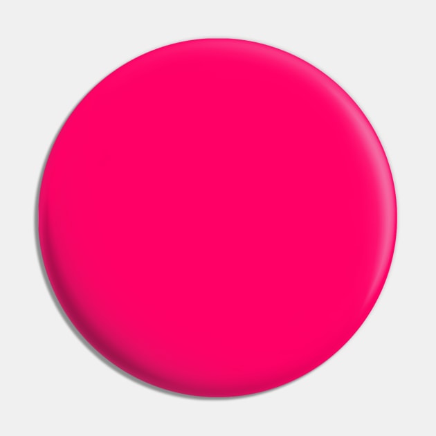 Super Bright Fluorescent Pink Neon Pin by podartist