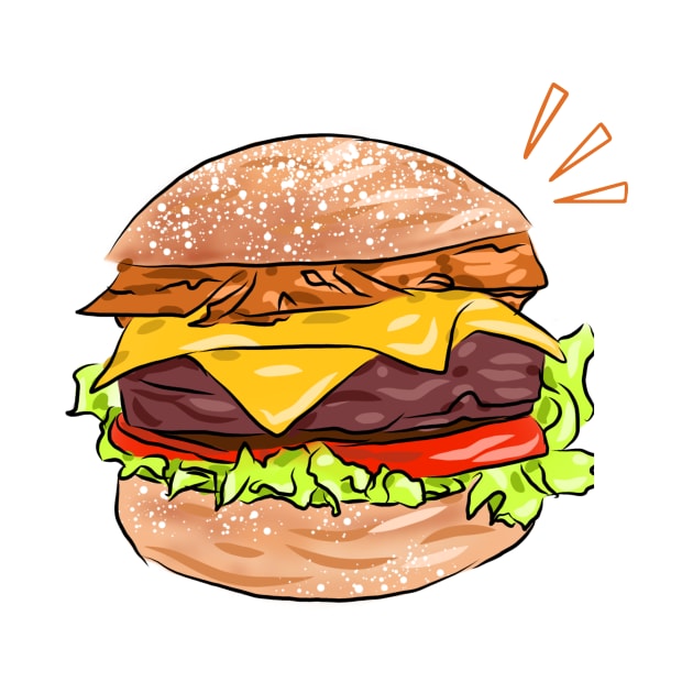 Delicious Burger by Tees4Teens
