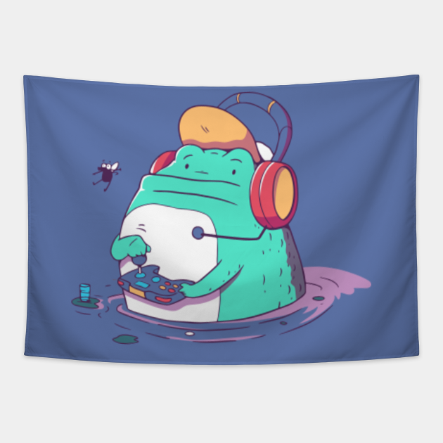 Gamer Frog // Funny Animals Playing Video Games - Cute Gamer - Tapestry | TeePublic Gamer Frog // Funny Animals Playing Video Games - Cute Gamer - Tapestry | TeePublic