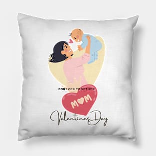 Valentines Day T-Shirt Pillow
