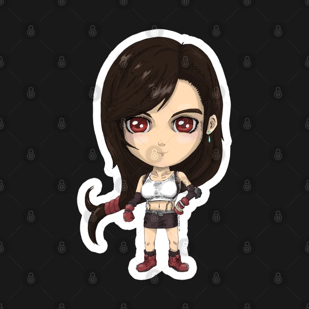 Tifa Lockhart Chibi by mpenoud1