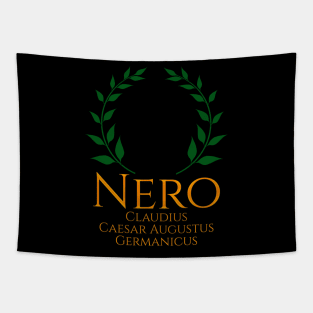 Ancient Roman Emperor Nero Imperial History Of Rome Tapestry