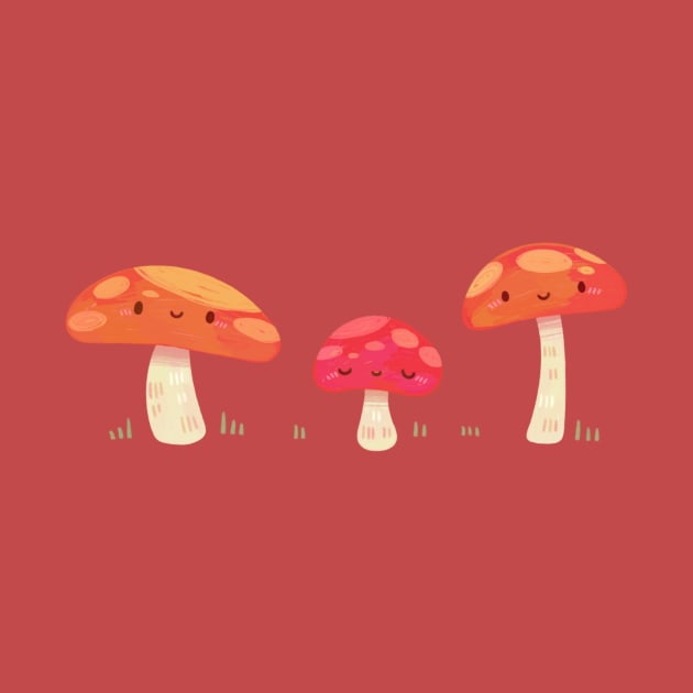 Mushrooms by Niamh Smith Illustrations