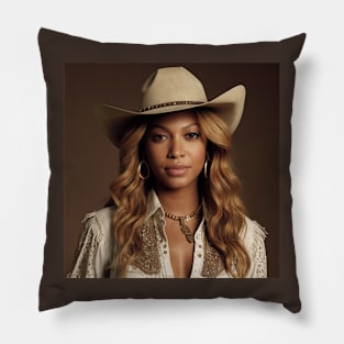 cowgirl Beyoncé Pillow