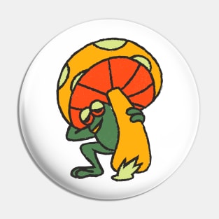 Toad toadstool Pin