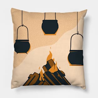 Campfire heating up! Pillow