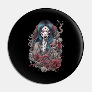 Female Ghost Pin