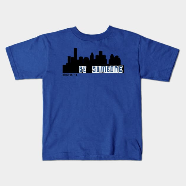 Vintage Houston Baseball Space City Skyline Retro Cityscape T-Shirt