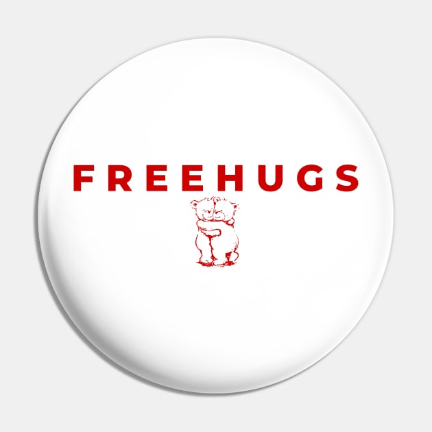 Free Hugs (Free Warm hugs) Pin by Toozidi T Shirts