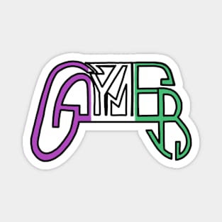 Gaymer Genderqueer Magnet