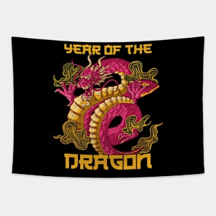 Chinese New Year 2024 Year of The Dragon Tapestry