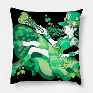 Kawaii Leprechaun Pillow