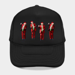 Funny Trump Dance Santa Claus Christmas Hat