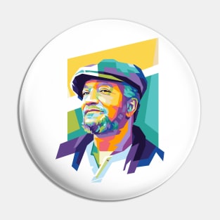 Fred Sanford Popart Uncurve Pin