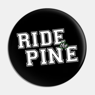 Ride the Pine Collegiate Logo Pin