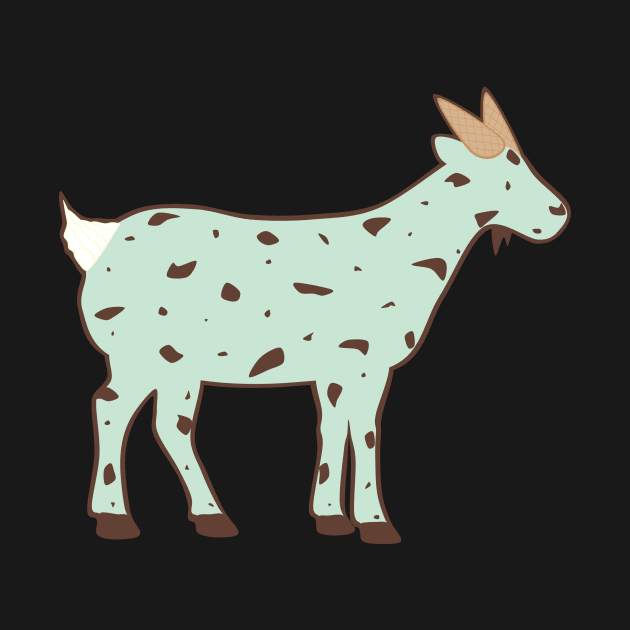 Ice Cream Goat (Mint Chip) by elrathia