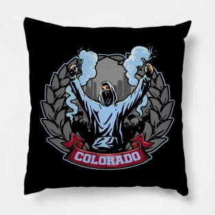 Colorado Soccer Pillow