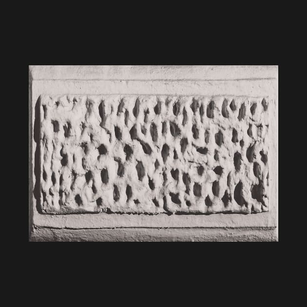 Texture - White Stone Wall by PorinArt