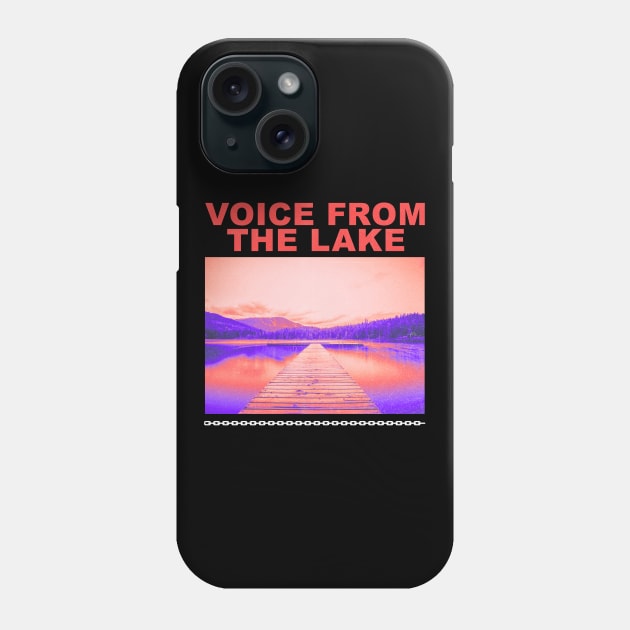 voice from the lake techno Phone Case by Ezahazami