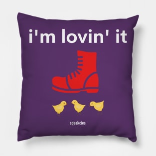 I'm Lovin' It (2nd Place) Pillow