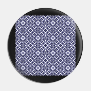 Indigo Blue Classic Design Pin