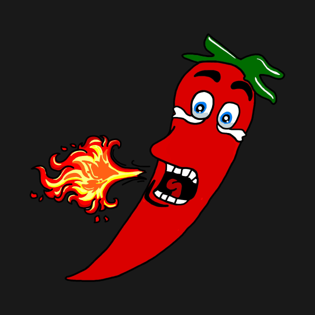 Fiery Hot Chili Pepper by imphavok