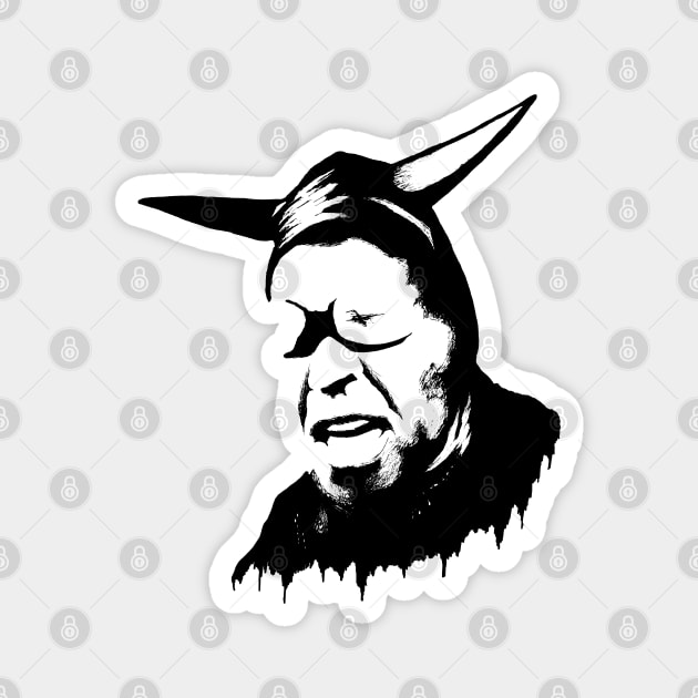 Tom Waits Portrait Art Magnet by surmind