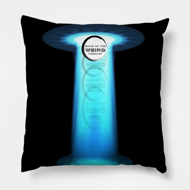 Bring On The Weird UFO Pillow by Bring On The Weird