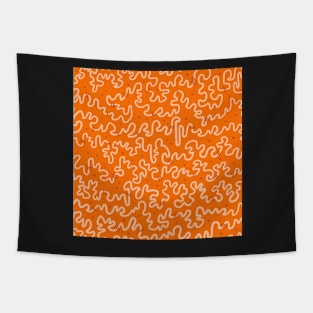 Abstract Orange #2 Tapestry