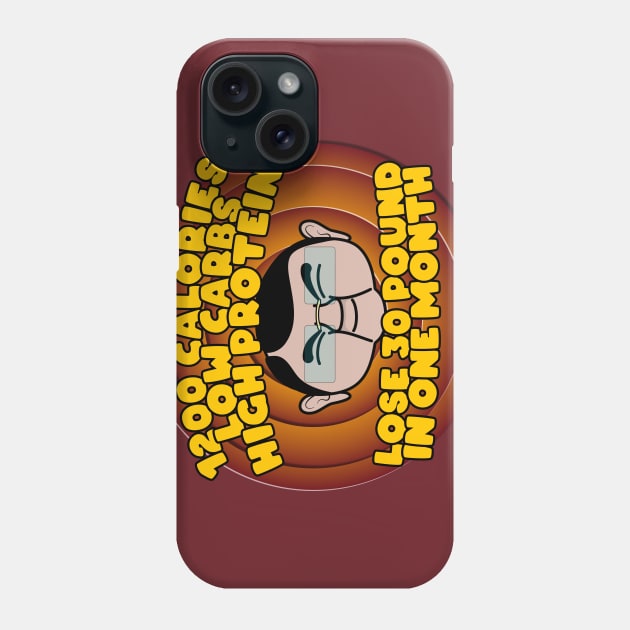Dr Now - 30lb in one month Phone Case by Randomart