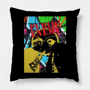 PUBLIC ENEMY MERCH VTG Pillow