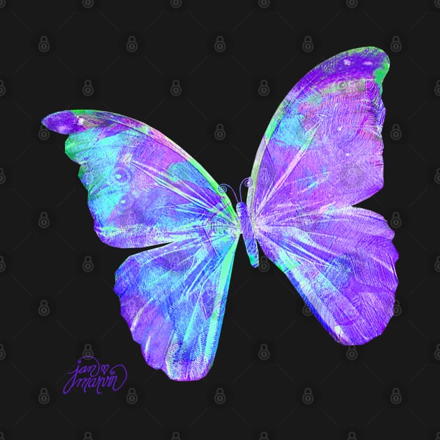 Purple Butterfly by janmarvin